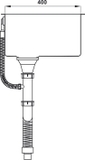 Chậu Inox Hafele HS21-SSN1S60