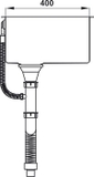 Chậu Inox Hafele HS21-SSN1S80