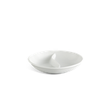 Chén chấm sứ Minh Long 2 ngăn - Jasmine Lys - Trắng Ngà