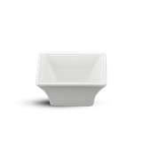 Chén chấm vuông sứ Minh Long 7 cm - Vuông Lys - Trắng Ngà