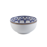 Chén cơm sứ Minh Long 10.8 cm - Gastroline Đồng tâm xanh dương