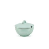 Bộ trà sứ Minh Long 1.3 L Cordon - Men Ngọc Sương Mờ