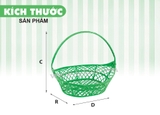 Giỏ Quà nhựa Tý Liên No.0603