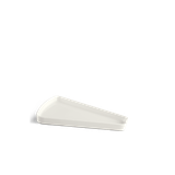 Dĩa cánh quạt sứ Minh Long 28 cm - Gourmet Lys - Trắng Ngà