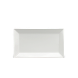 Dĩa chữ nhật lá sứ Minh Long 30 x 17 cm - Misc Assortment Lys - Trắng Ngà