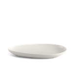 Dĩa hạt gạo sứ Minh Long 33 cm - Gourmet Lys - Trắng Ngà