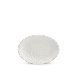 Dĩa oval sứ Minh Long 32 cm - Sen IFP - Chỉ Bạch Kim