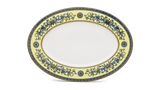 Dĩa oval sứ Minh Long 37 cm - Hoàng Cung - Hoàng Liên