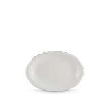 Dĩa oval sứ Minh Long - Đài Các IFP - Chỉ Bạch Kim