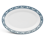 Dĩa oval sứ Minh Long - Jasmine - Chim Lạc