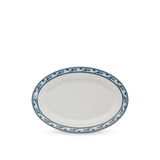 Dĩa oval sứ Minh Long - Jasmine - Chim Lạc