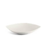 Dĩa oval bầu sứ Minh Long 37 cm - Gourmet Lys - Trắng Ngà