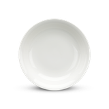 Dĩa sâu lòng sứ Minh Long 23 cm - Daisy Lys - Trắng Ngà