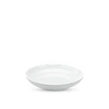 Dĩa sứ Minh Long sâu lòng - Camellia - Trắng