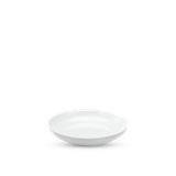 Dĩa sứ Minh Long sâu lòng - Camellia - Trắng