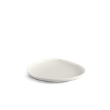 Dĩa tam giác tròn sứ Minh Long cạn 28 cm - Gourmet Lys - Trắng Ngà