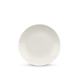 Dĩa tròn ảo sứ Minh Long 28 cm - Daisy Lys - Trắng Ngà