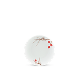 Dĩa tròn ảo sứ Minh Long - Daisy - Hồng Mai