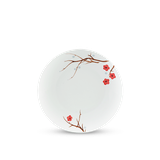 Dĩa tròn ảo sứ Minh Long - Daisy - Hồng Mai