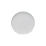 Dĩa tròn cạnh đứng sứ Minh Long - Timeless - Trắng