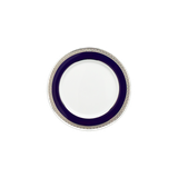 Dĩa tròn sứ Minh Long 20 cm - Sago - Thiên Tuế Xanh khắc nổi