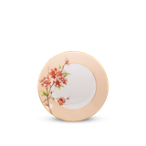 Dĩa tròn sứ Minh Long - Camellia - Hoa Đào