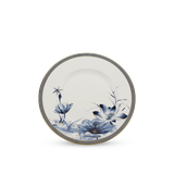 Dĩa tròn sứ Minh Long - Hoàng Cung - Sen Vàng