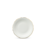 Dĩa tròn sứ Minh Long - Mẫu Đơn IFP - Chỉ Vàng