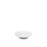Dĩa vành sâu sứ Minh Long - Jasmine - Trắng