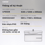 Bộ Lavabo tủ Caesar LF5324 + EH5234AV