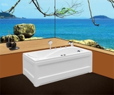 Bồn tắm dài Euroca EU1-1475 dài 1m4 chân yếm đặt sàn