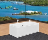 Bồn tắm dài Euroca EU2-1675 dài 1m6 xây