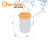 Ca Hướng Dương 2.5L nhựa Tý Liên No.0550