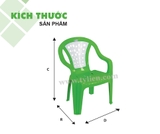 Ghế Bành Đại nhựa Tý Liên No.0717