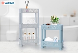 Kệ chữ nhật hoa 3T nhựa Việt Nhật 5526-3