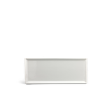 Khay chữ nhật sứ Minh Long 50 x 21 cm - Misc Assortment Lys - Trắng Ngà