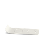 Khay lót chum sứ Minh Long 25 x 11 cm - Gourmet Lys - Trắng Ngà