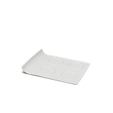 Khay lót chum sứ Minh Long 25 x 21 cm - Gourmet Lys - Trắng Ngà