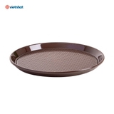 Khay tròn caro nhựa Việt Nhật 5646