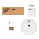 Lavabo chậu rửa mặt INAX AL-294V đặt bàn sứ chống bám bẩn Aquaceramic (AL294V)