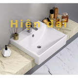 Lavabo Caesar LF5301 Bán Âm Dương Vành