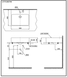 Lavabo chậu rửa mặt TOTO LT700CTR#XW đặt bàn sứ chống bám bẩn