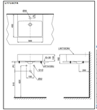 Lavabo chậu rửa mặt TOTO LT710CTR#W đặt bàn