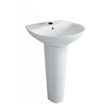 Lavabo chậu rửa mặt INAX L-285V treo tường + chân dài (L288V)