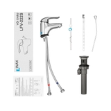 Vòi lavabo chậu rửa mặt INAX LFV-222S nóng lạnh gật gù (LFV222S)