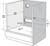 Lò nướng Hafele kết hợp hấp âm tủ HSO-8T72A