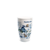 Ly sứ dưỡng sinh sứ Minh Long 0.48 L (K3) + nắp thường - Sơn Tinh Thủy Tinh