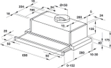 Máy hút mùi âm tủ Hafele HH-S70A