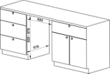 Máy rửa chén Hafele âm tủ HDW-FI60D