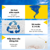 Bồn cầu 1 khối Caesar CD1374 nắp rửa cơ TAF060